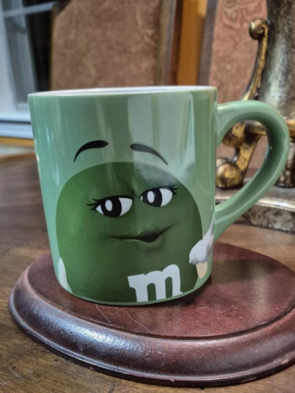 2019 Mars M & M's I Melt For No One Green Coffee Cup Mug